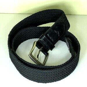 Dockers Men's Belt Braided Black Size 36